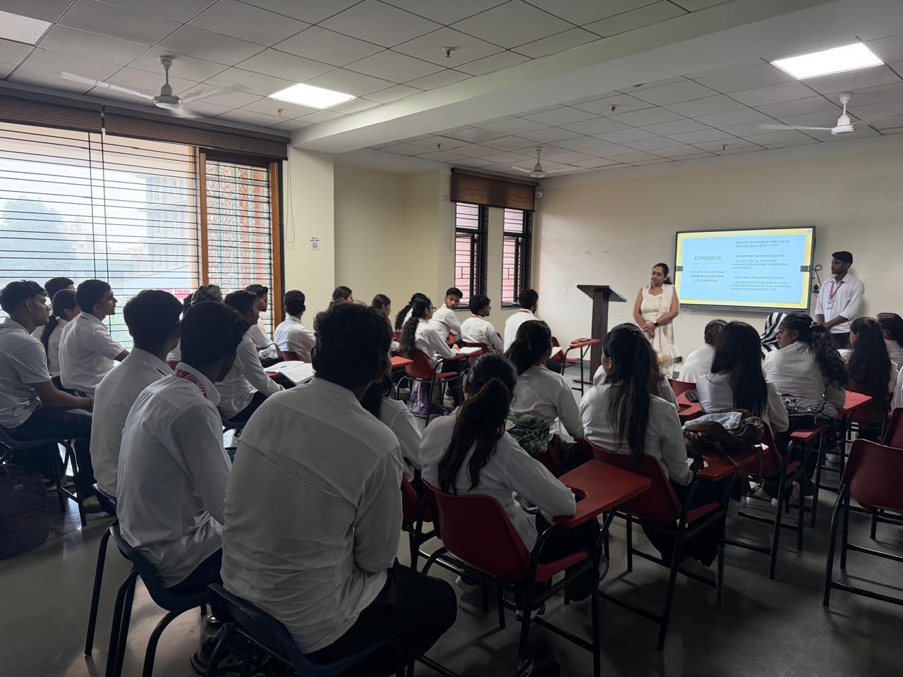 Workshop on Resume Writing for Final-Year Students