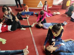One Day Workshop on FIRST AID by Foreign Delegates