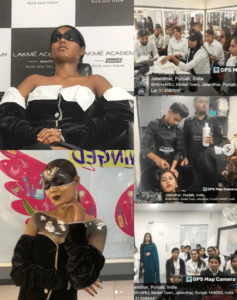 Trinity Students attended One Day Global Beauty Skills in Lakme Academy