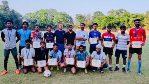 SILVER MEDAL IN FOOTBALL AT PUNJAB KHED MELA