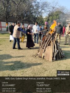 LOHRI CELEBRATIONS AT TRINITY GROUP OF INSTITUTIONS