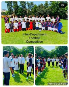 INTER DEPARTMENT FOOTBALL MATCH