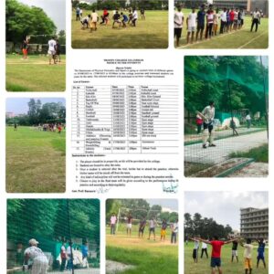 SPORTS TRIALS HELD AT TRINITY COLLEGE JALANDHAR