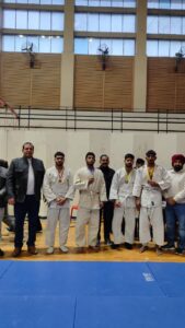 INTER COLLEGE JUDO MATCH HELD AT GNDU